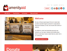 Tablet Screenshot of amenityaid.org